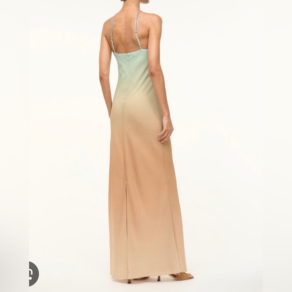 STAUD CADENCE DRESS CARIBBEAN OMBRE NWT - Picture 5 of 17
